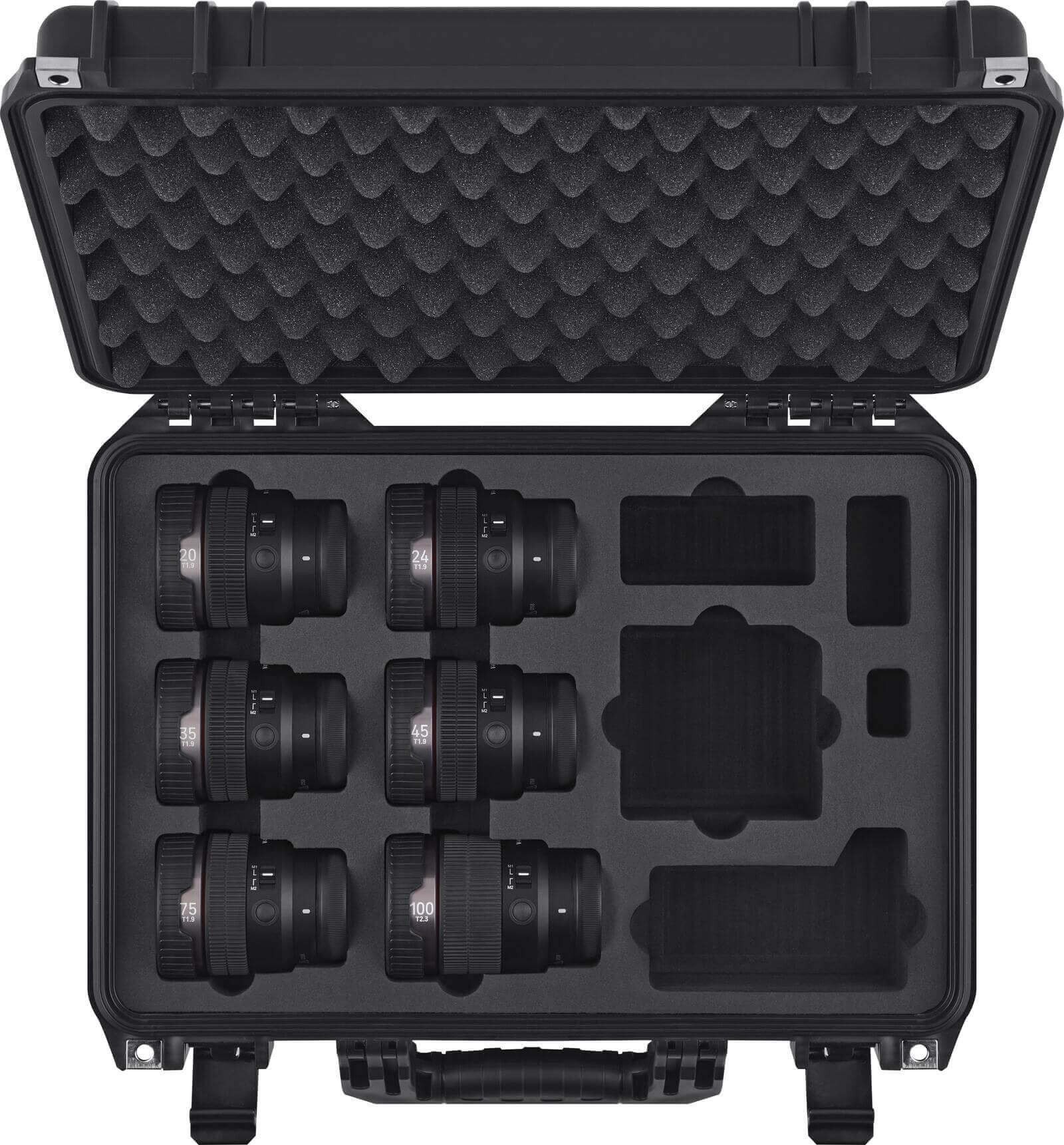 Samyang V-AF Full Kit Obiective Cinema pentru Sony E, 20mm-100mm, Adaptor Anamorfic, Adaptor Manual, Lens Station si Hardcase - imagine 3