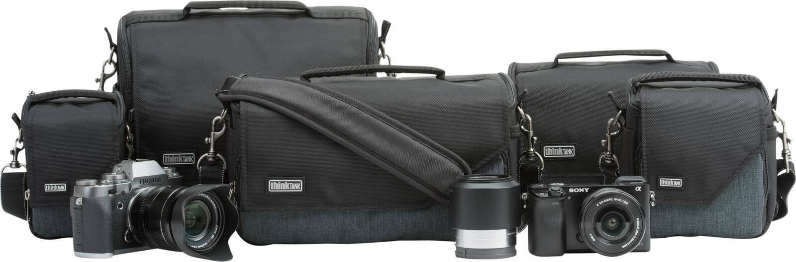 Think Tank Mirrorless Mover 10 Geanta Foto pentru Mirrorless si Super Zoom, Fermoare YKK, Husa Ploaie inclusa, Albastru - imagine 5