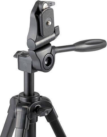 Velbon EX-230II Trepied Foto cu Suport Smartphone, Aluminiu, Inaltime 123 cm, Cap 3-Way, Placuta Quick Release - imagine 4