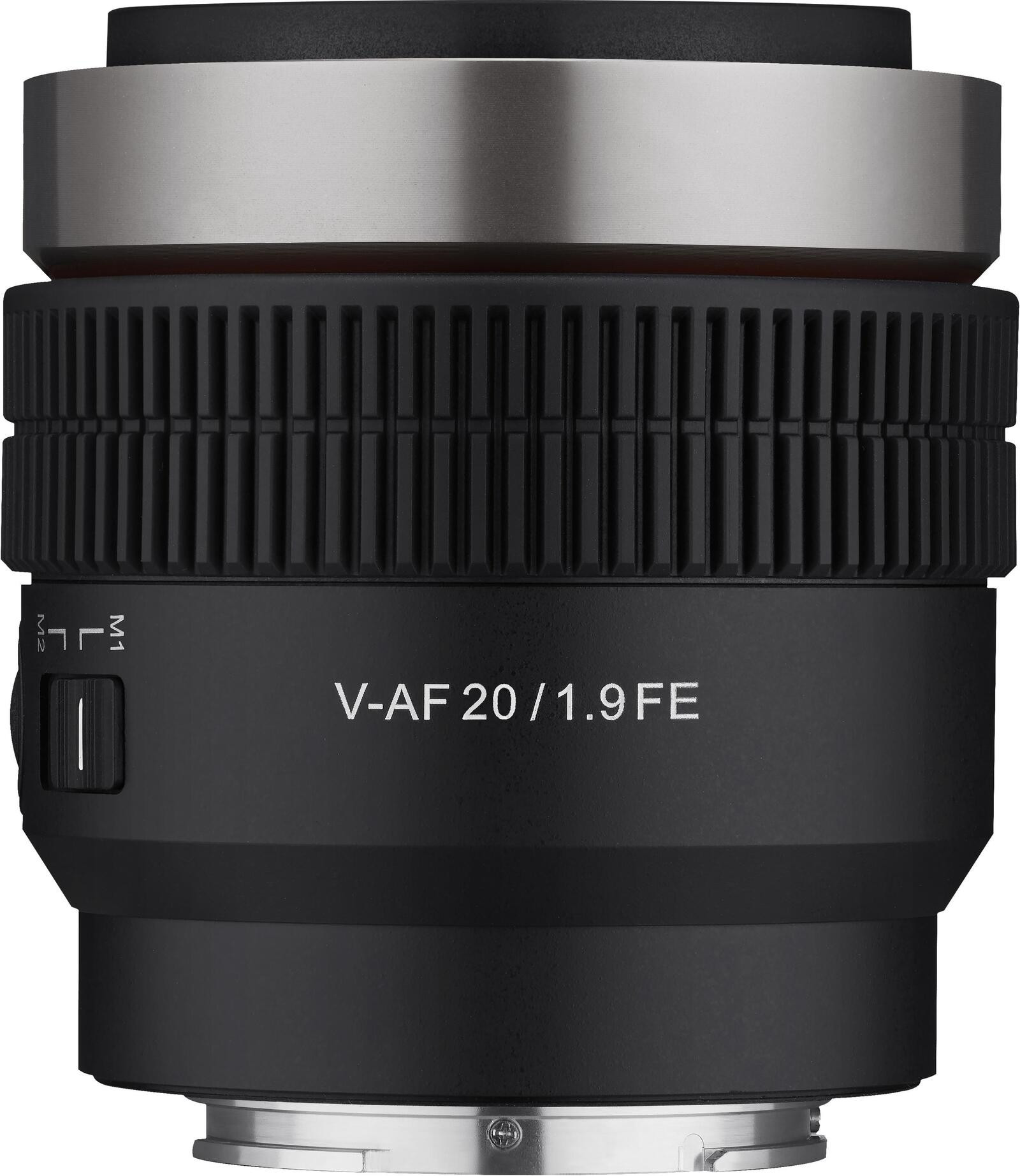 Samyang V-AF 20mm T1.9 Sony FE Obiectiv Cinematic Full Frame, Autofocus STM, Tally Lamp, Gear Cogs, Montura Sony E
