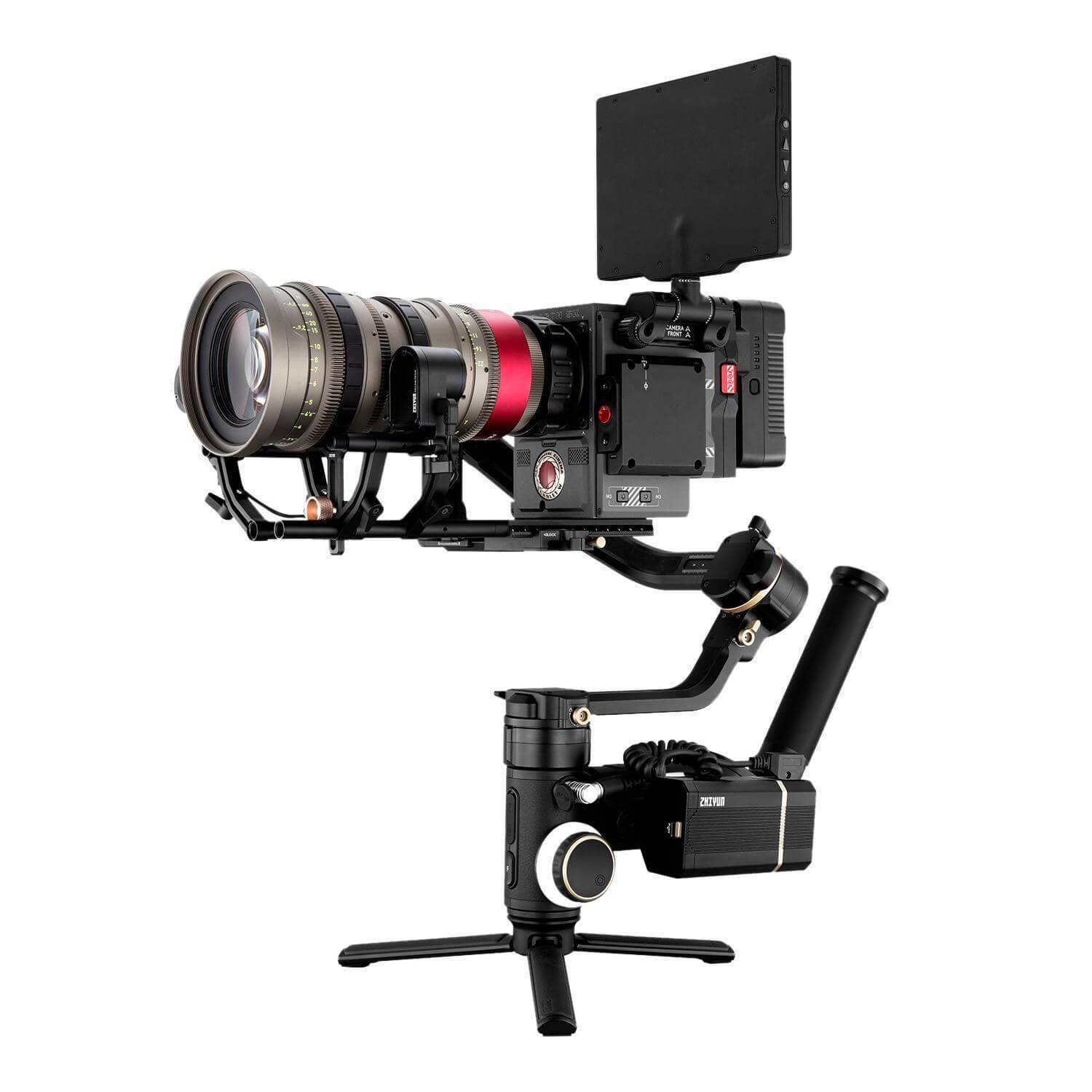 Zhiyun Crane 3S Gimbal Stabilizator cu Maner SmartSling, Sarcina Utila 6.5kg, Autonomie 12h, Pentru DSLR si Camere Cinema - imagine 7