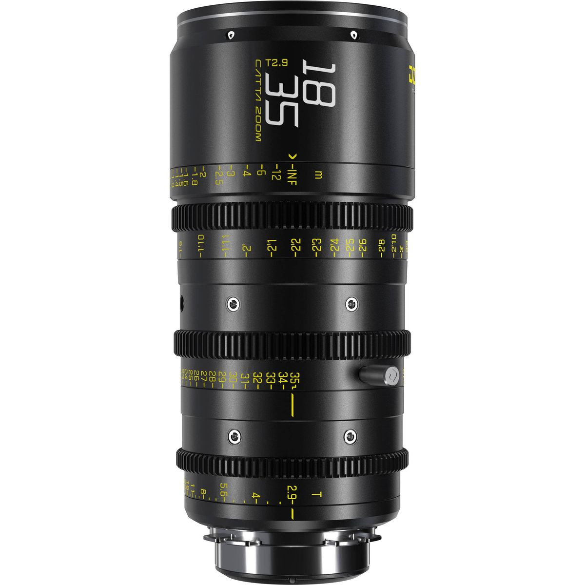 DZOFilm Catta Ace FF 18-35mm T2.9 Cine Zoom, Montura PL/EF, Full Frame, Negru, 1850g