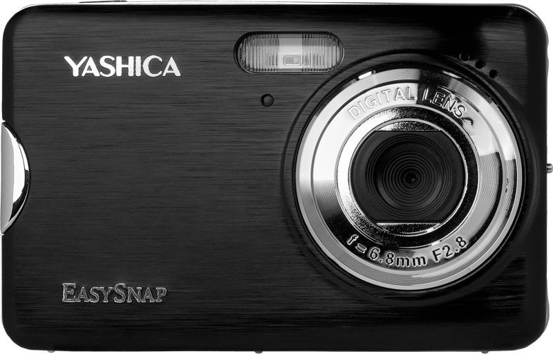 YASHICA EasySnap Camera Digitala, Culoare Negru, Zoom Digital 8X, 7 Moduri Scena