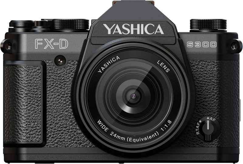 Yashica FX-D S300 Camera Digitala cu Simulare Film, Senzor 50MP, Obiectiv 24mm f/1.8, Vizor Electronic EVF, Stabilizare Optica