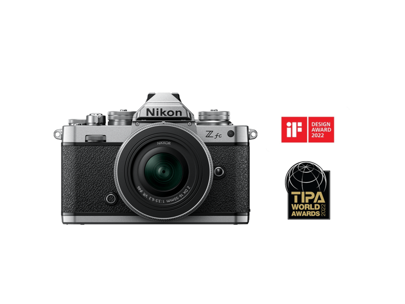Nikon Zfc kit obiectiv 16-50mm VR silver - Aparat Foto Nikon Mirrorless DX 20.9MP 4K