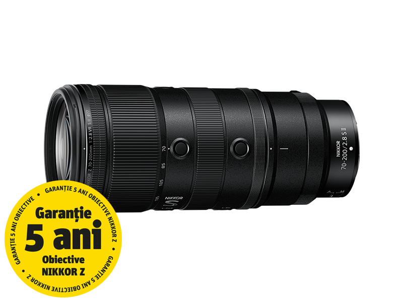 Obiectiv foto mirrorless Nikon Z 70-200mm f/2.8 VR S II NIKKOR