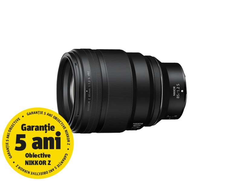 Obiectiv foto mirrorless Nikon Z 85mm f/1.2 S NIKKOR