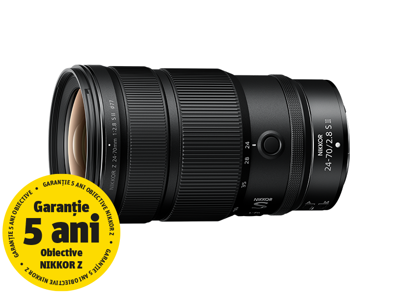 Obiectiv foto mirrorless Nikon Z 24-70mm f/2.8 S II NIKKOR