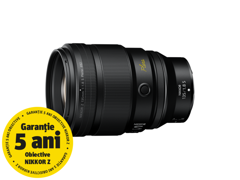 Obiectiv foto mirrorless Nikon Z 135mm f/1.8 S Plena NIKKOR