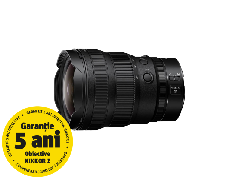 Obiectiv foto mirrorless Nikon Z 14-24mm f/2.8 S NIKKOR