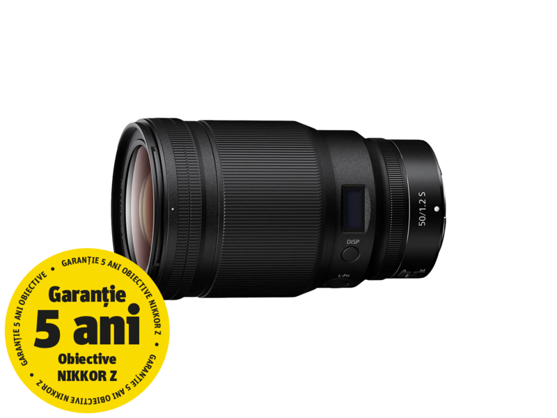 Obiectiv foto mirrorless Nikon Z 50mm f/1.2 S NIKKOR