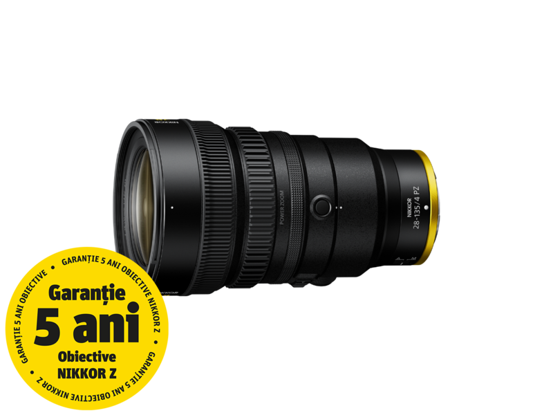 Obiectiv foto mirrorless Nikon Z 28-135mm f/4 PZ NIKKOR