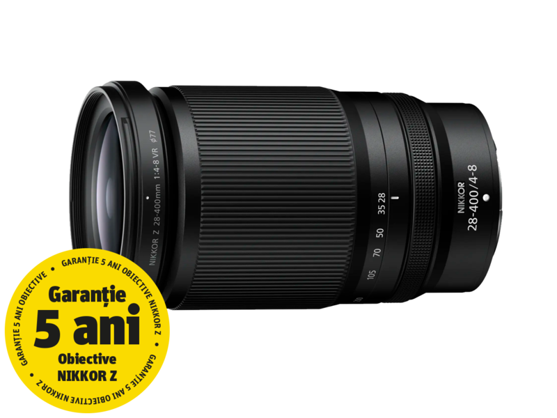 Obiectiv foto mirrorless Nikon Z 28-400mm f/4-8 VR NIKKOR