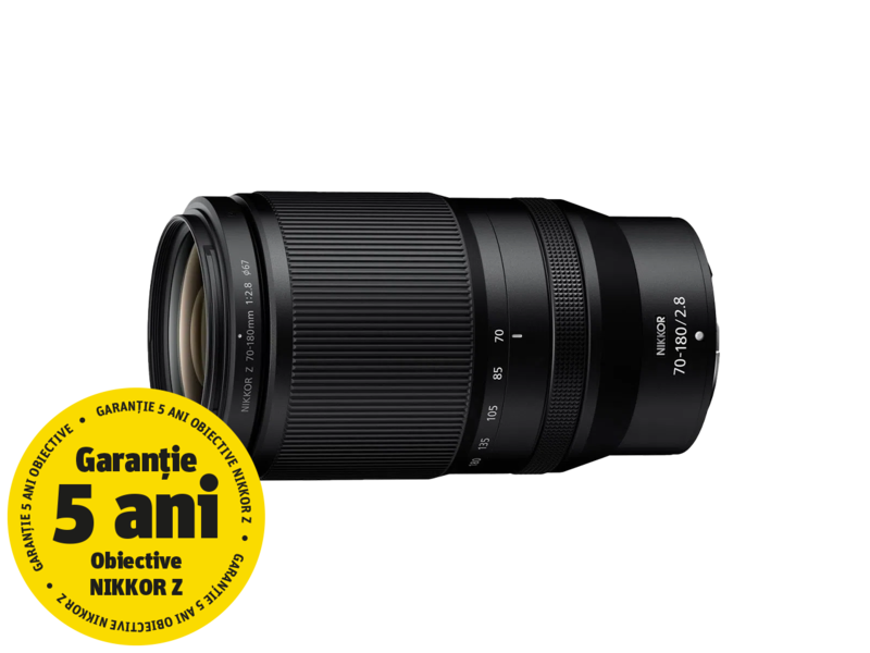 Obiectiv foto mirrorless Nikon Z 70-180mm f/2.8 NIKKOR