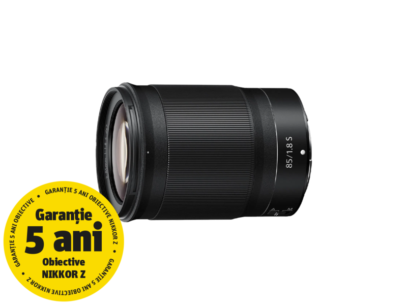 Obiectiv foto mirrorless Nikon Z 85mm f/1.8 S NIKKOR