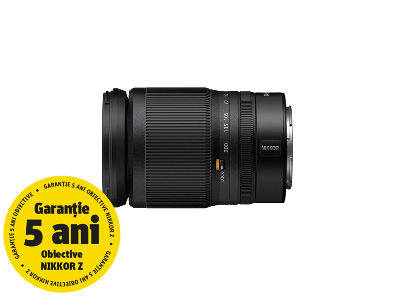 Obiectiv foto mirrorless Nikon Z 24-200mm f/4-6.3 VR NIKKOR