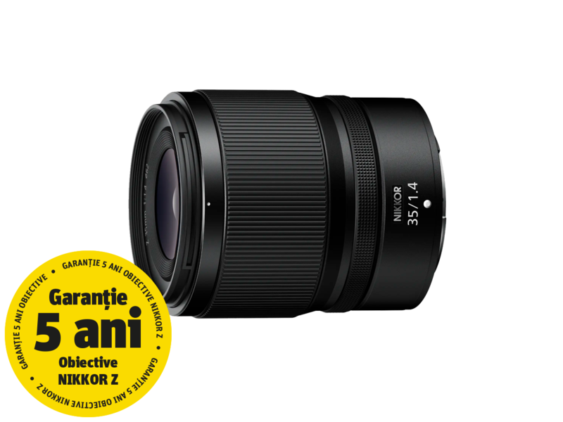 Obiectiv foto mirrorless Nikon Z 35mm f/1.4 NIKKOR