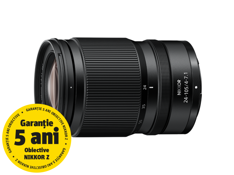 Obiectiv foto mirrorless Nikon Z 24-105mm f/4-7.1 NIKKOR