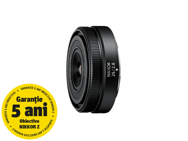 Obiectiv foto mirrorless Nikon Z 26mm f/2.8 NIKKOR