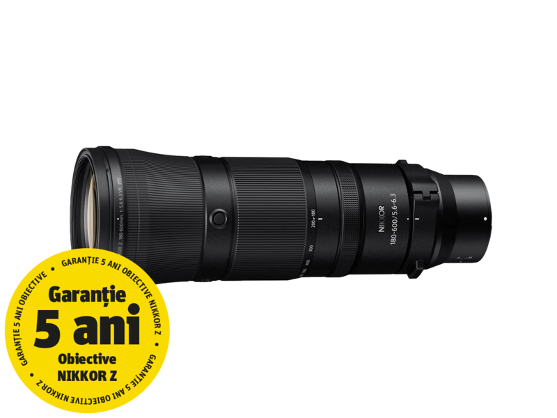 Obiectiv foto mirrorless Nikon Z 600mm f/6.3 VR S NIKKOR