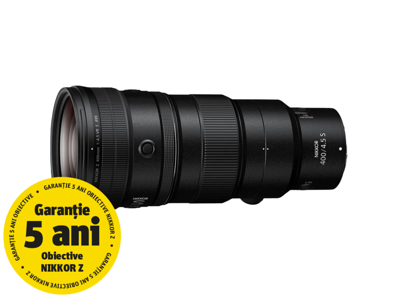 Obiectiv foto mirrorless Nikon Z 400mm f/4.5 VR S NIKKOR
