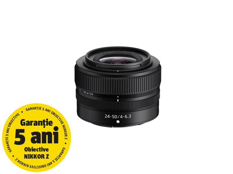 Obiectiv foto mirrorless Nikon Z 24-50mm f/4-6.3 NIKKOR