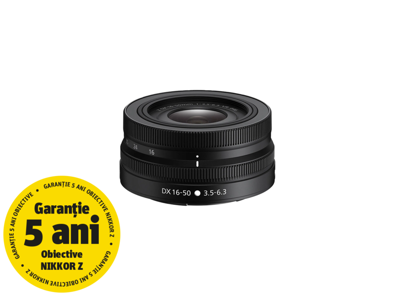 Obiectiv foto mirrorless Nikon Z DX 16-50mm f/3.5-6.3 VR NIKKOR