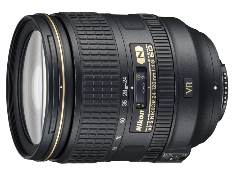 Obiectiv foto gama pro Nikon 24-120mm f/4G ED VR AF-S NIKKOR