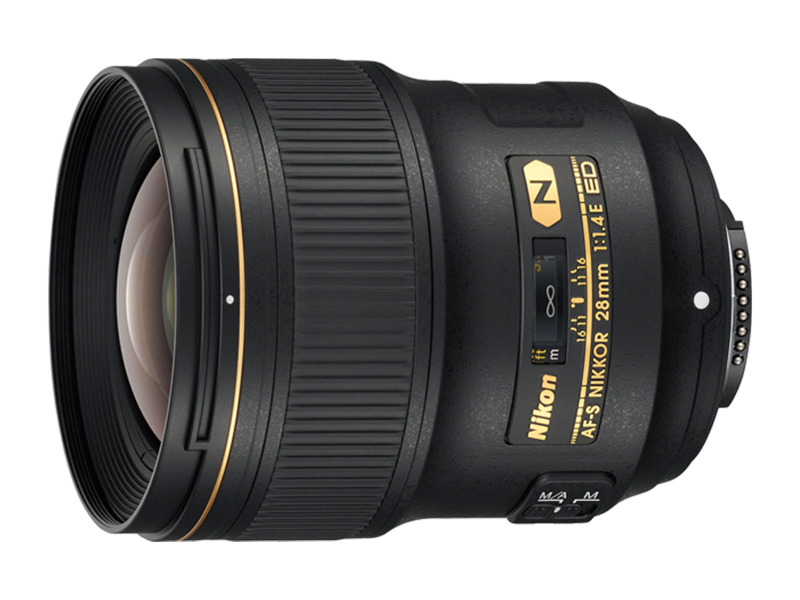 Obiectiv foto gama pro Nikon 28mm f/1.4E ED AF-S NIKKOR