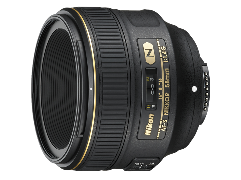 Obiectiv foto gama pro Nikon 58mm f/1.4G AF-S NIKKOR