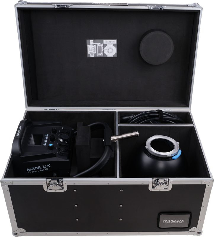 NANLUX Flight Case pentru Evoke 2400B, Compatibil Reflector 45 Grade, Cod CC-EV2400-FT - Imagine 4