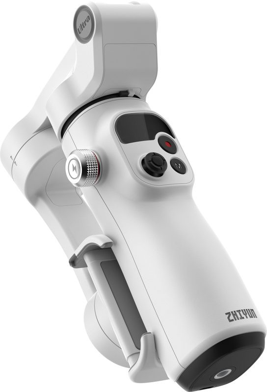 Zhiyun Smooth Q5 Ultra Gimbal pentru Smartphone, Stabilizare pe 3 Axe, Lumina LED Integrata, Design Ergonomic, Baterie de Lunga