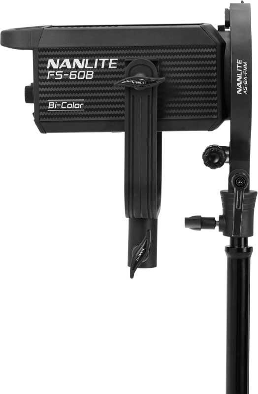 Nanlite FS-60B Lampa LED Spot Light, Putere 70W, CCT 2700K-6500K, 12 efecte, FM Mount, Adaptor Bowens - imagine 5