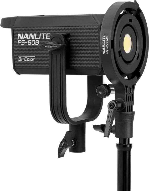 Nanlite FS-60B Lampa LED Spot Light, Putere 70W, CCT 2700K-6500K, 12 efecte, FM Mount, Adaptor Bowens - imagine 4