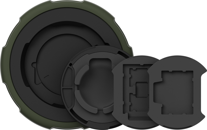 PolarPro Defender Pro Large 81-90mm lens diameters Desert - imagine 3