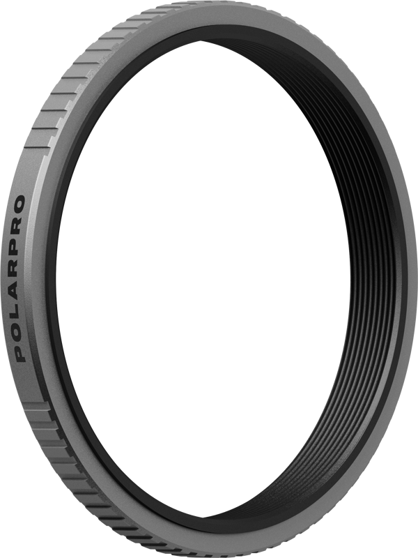 PolarPro Fuji X100 Filter Adapter 49mm Black, ADAPTOR FILTRU - imagine 2