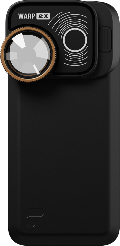 PolarPro LiteChaser 16 Warp 2x Lens for iPhone 16 Pro, accesoriu iphone - imagine 2