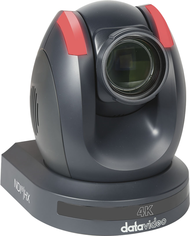 Datavideo PTC-280 NDI Camera Video Robotica PTZ, 4K UHD, Zoom Optic 12x, Protocol NDI|HX, Iesiri HDMI / 3G-SDI, Alimentare PoE - imagine 3