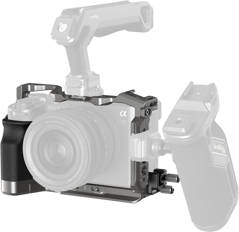 SmallRig 5198 HawkLock Quick Release Cage Kit for Sony A 7C II / 7CR - imagine 3