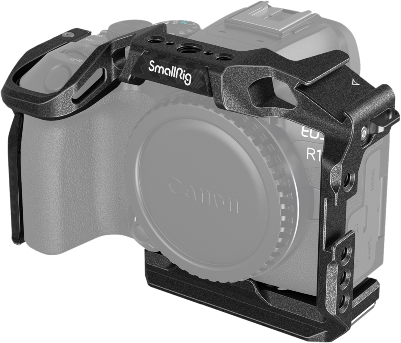 SmallRig 4004 Black Mamba Cage For Canon EOS R10, Carcasa camera foto video mirrorless - imagine 5