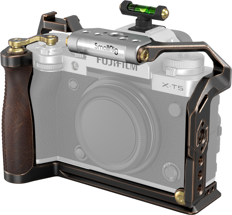 SmallRig 3870 Cage Retro For Fujifilm X-T5, Carcasa camera foto video mirrorless - imagine 3