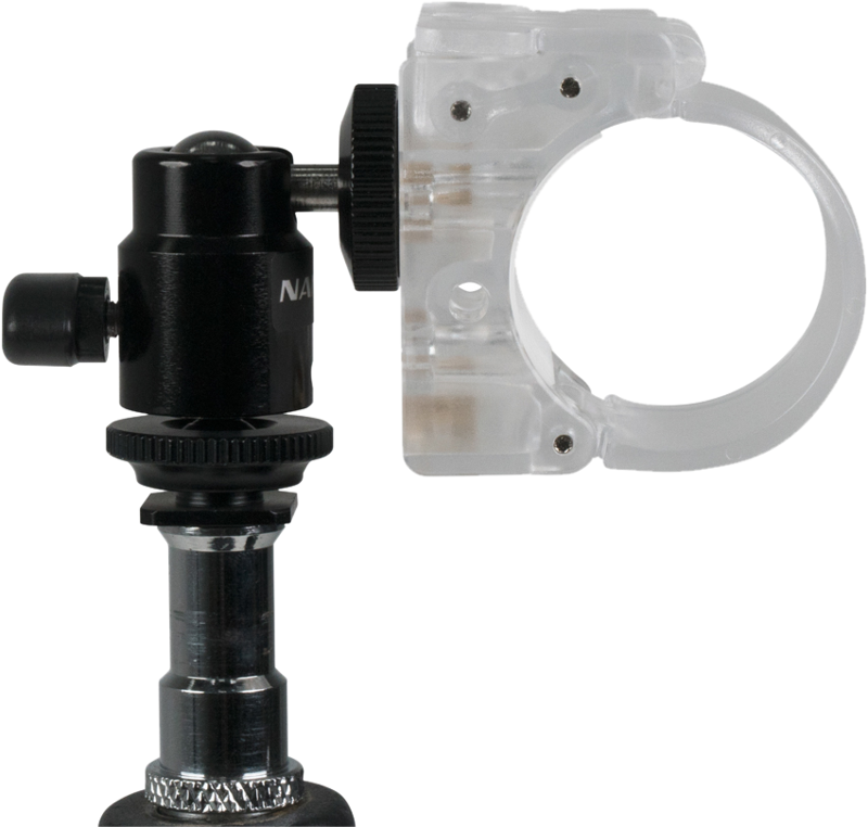 Nanlite T12 Tube Holder With Mini Ball Head - imagine 7