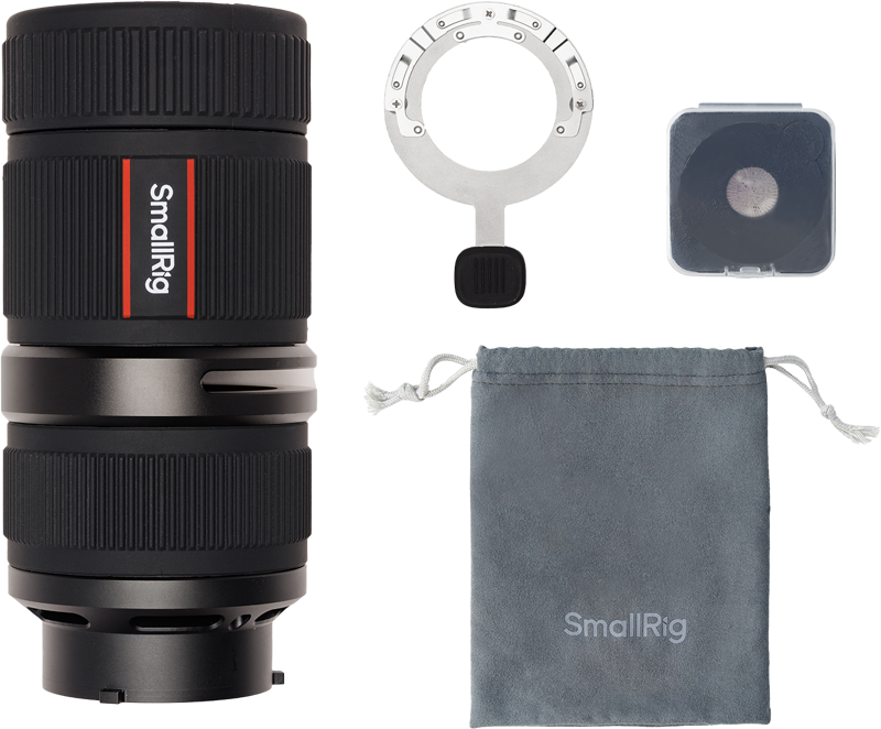 SmallRig 4939 SP-mini RCmini Mount Proiector Optic cu 10 forme Gobo pentru RC 60B / RC 100B - imagine 2