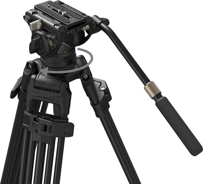 SmallRig 5111 Heavy-Duty Tripod Kit AD-80S - imagine 3
