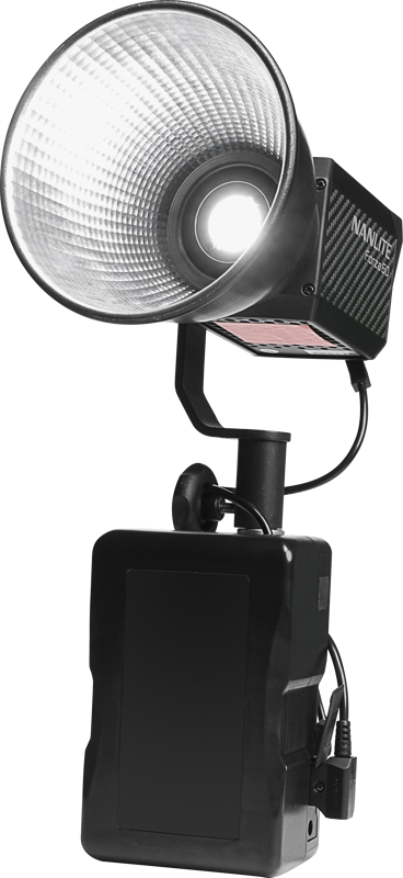 Nanlite Battery grip for V-mount Battery for Forza 60 series - imagine 6