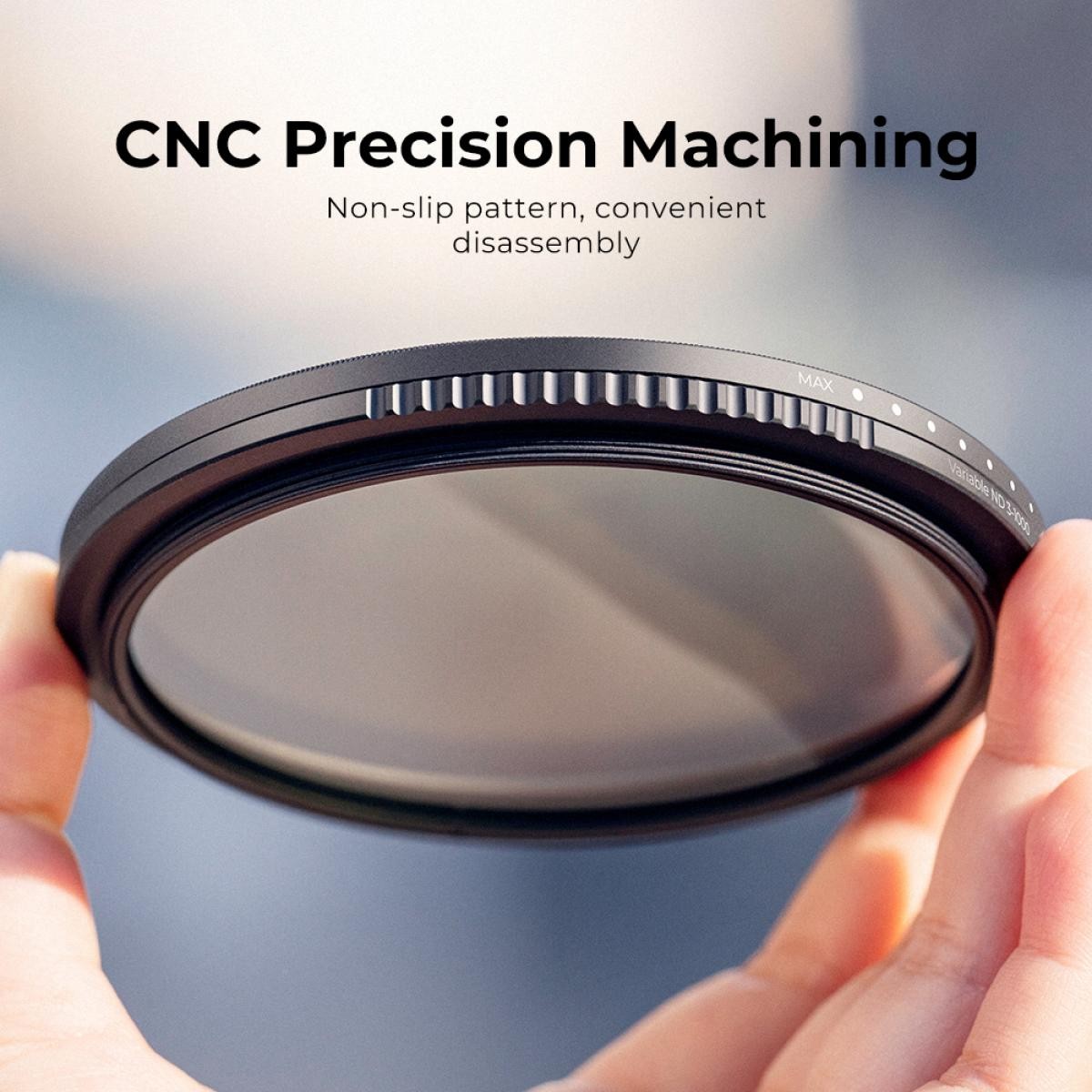 Filtru K&F Concept 49mm ND variabil ND3-ND1000 (1,5–10 stopuri) - imagine 5