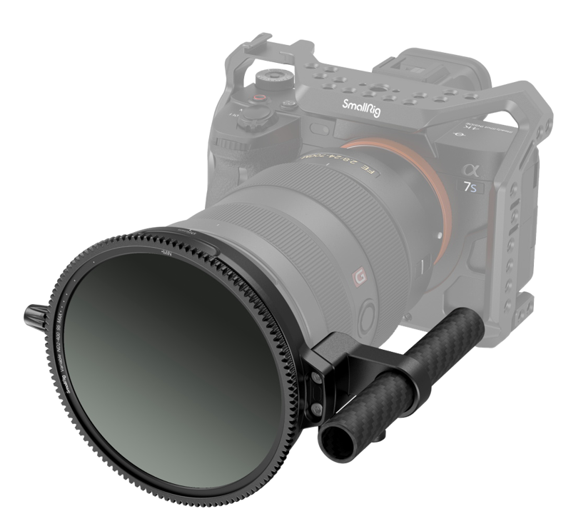 SmallRig 3864 Filter Kit CPL/VND 95mm with Rod Clamp, Set filtre polariza / ND - imagine 5
