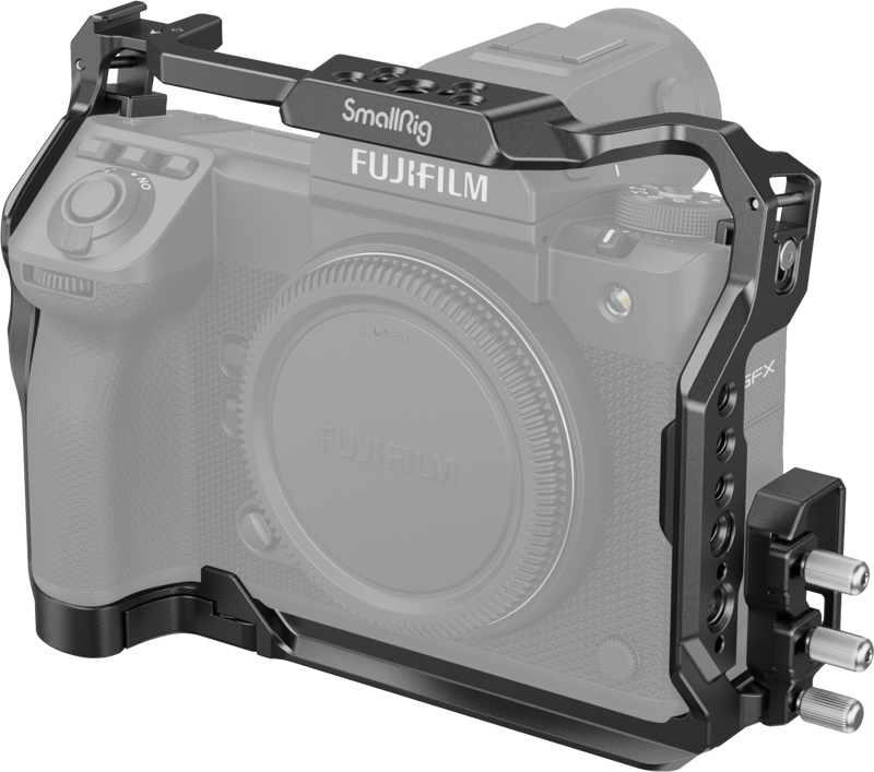 SmallRig 4201 Cage Kit for Fujifilm GFX100 II, Carcasa camera foto video mirrorless - imagine 2