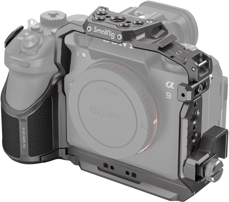 SmallRig 4533 Cage for Sony Alpha 9 III, Carcasa camera foto video mirrorless - imagine 5