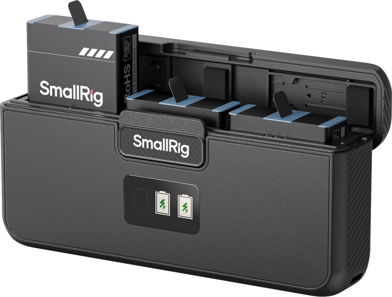 SmallRig 4565 GoPro Camera Battery Kit (3 acumulator + carcasa incarcare), Acumulatori dedicati GoPro - imagine 5